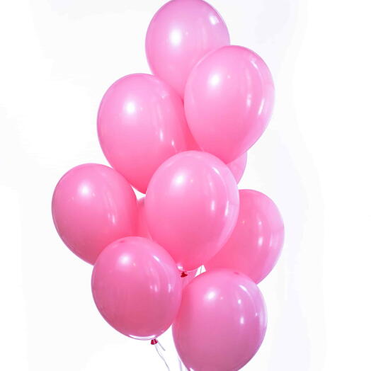 Pink balloons 10 piece