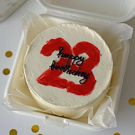 Бенто «happy birthday» с цифрами