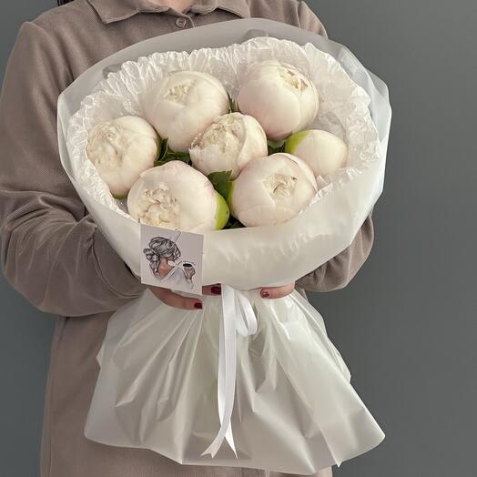 7 Белых пионов