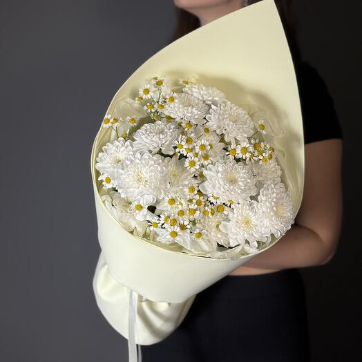 Кулечек из ароматных ромашек