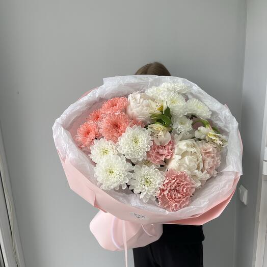 Букет с пионами для любимой