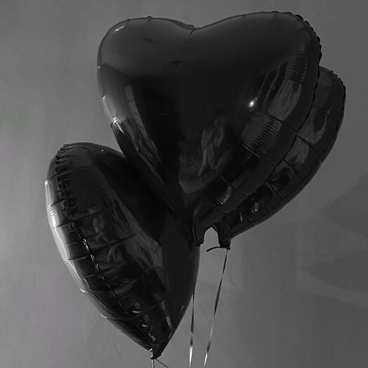 Набор из 3 черных шаров 🖤