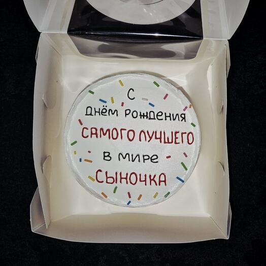 Бенто торт для сына