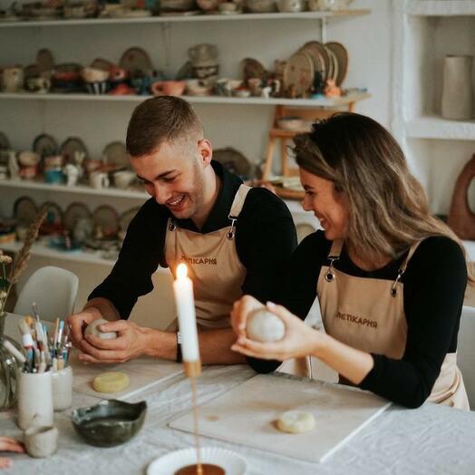 Творческое свидание в студии керамики