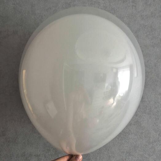 Воздушный шар стеклянный белый
