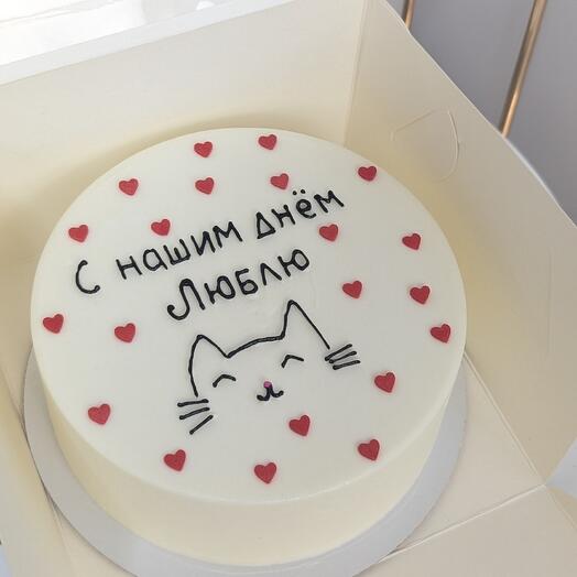 Бенто торт с нашим днём