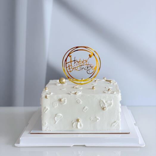 Торт Happy Birthday