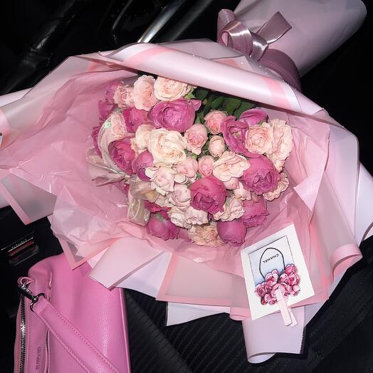 Пионовидные розы 💗