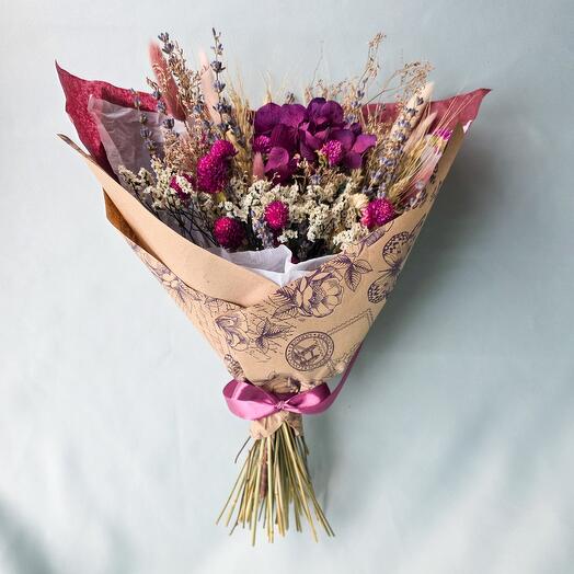 Букет с гортензией🌸