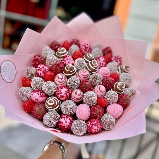 Клбуника в шоколаде 900 Berry mood (роз)