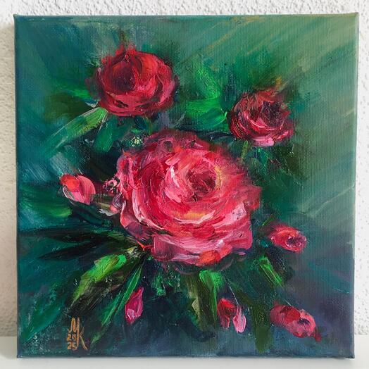 Интерьерная картина «Розы»