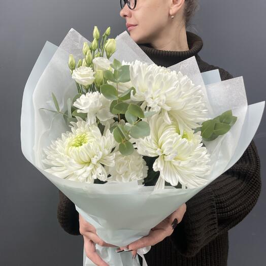 Одноголовая хризантема