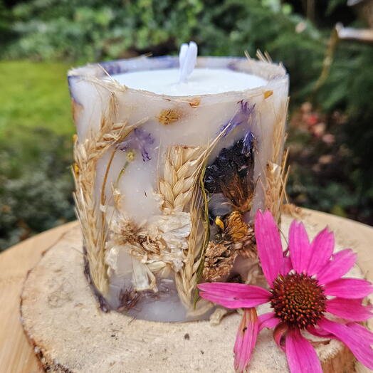 Vela botânica – verão azul