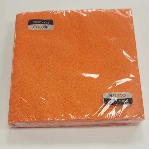 Салфетки бумажные New line FRESCO «Оранжевый»