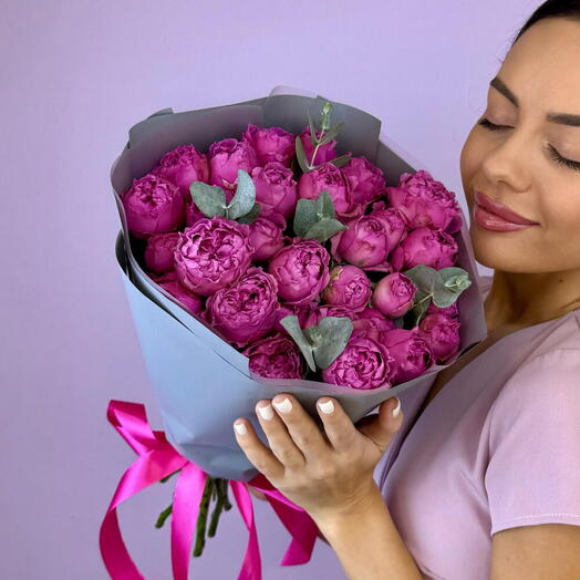 Букет Пионовидная кустовая роза ♥️