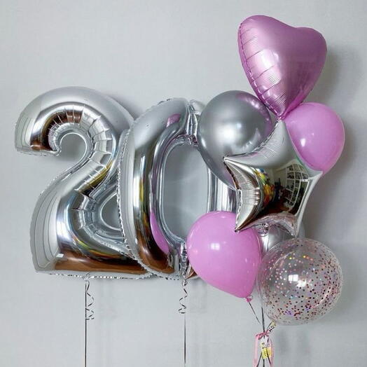 Шары на 20 лет