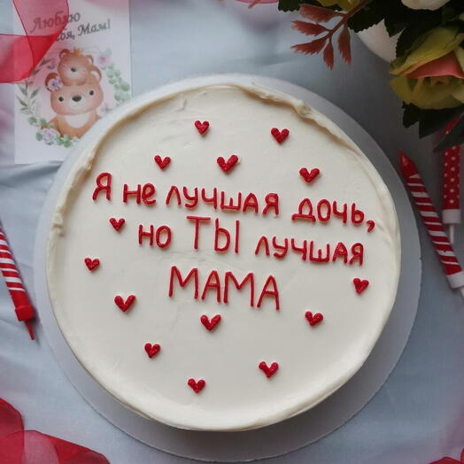 Бенто торт для мамы