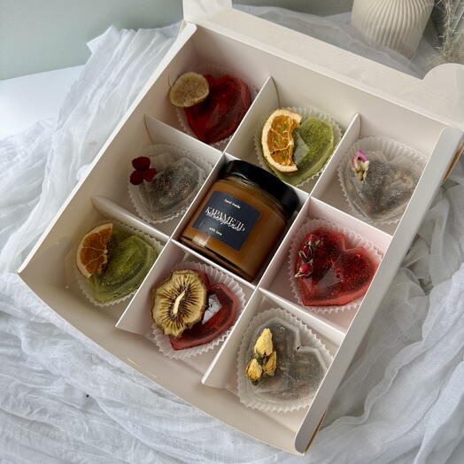 Набор чайных бомбочек с карамелью