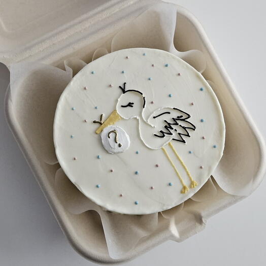 Бенто торт на гендер пати