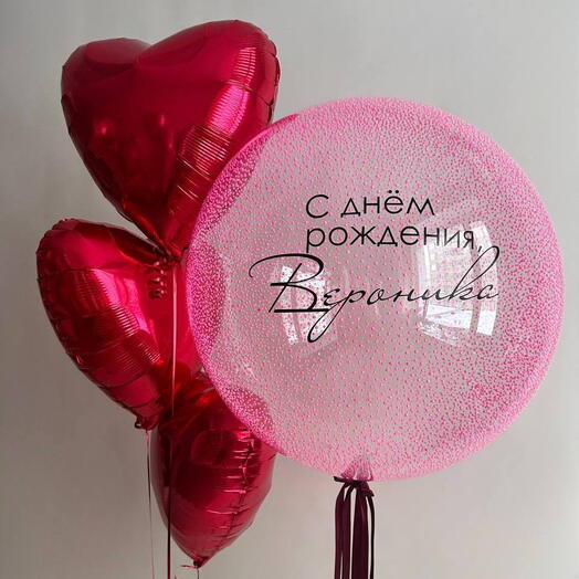 Шары на день рождения девушки