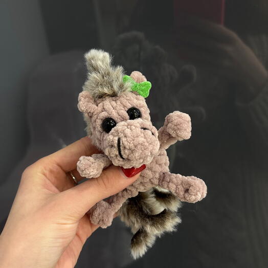 Брелок-игрушка символ нового года «Лошадка Бантик»