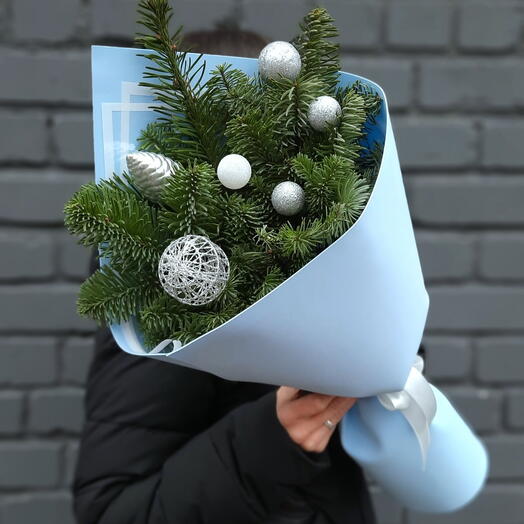 Букет из нобилиса подарок новогодний