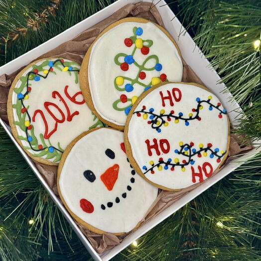 Имбирные пряники на Новый год набор