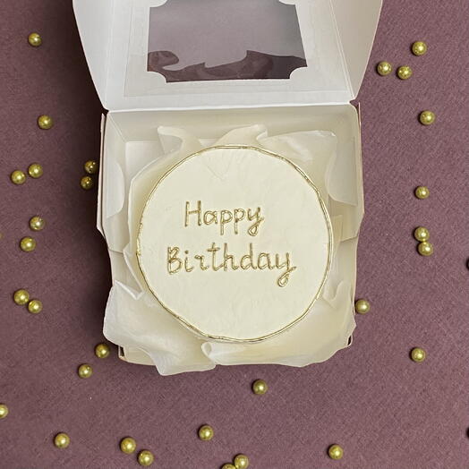Бенто торт «Happy Birthday» 400гр на 1-2 человека
