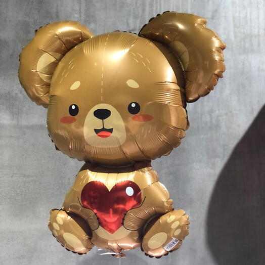 🐻🐻🐻Шарик с гелием медвежонок большой