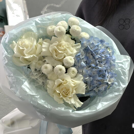 Букет "Голубой💙"