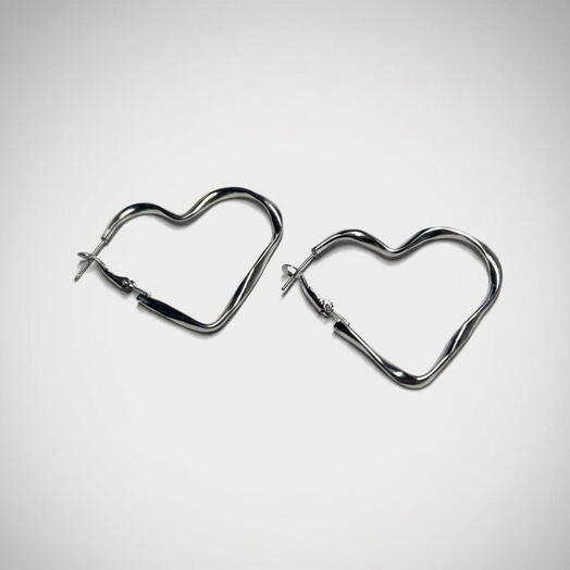 Серьги «Hearts» любимой девушке / жене / маме