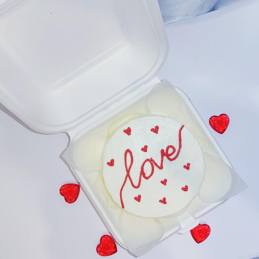 Бенто торт Love