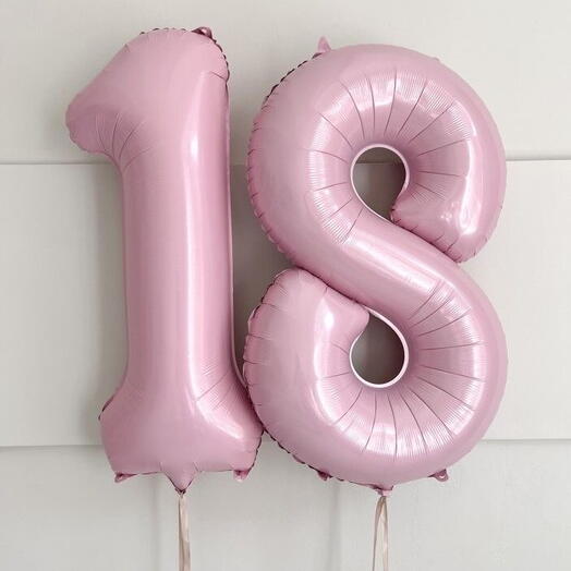 Фольгированные шары цифры