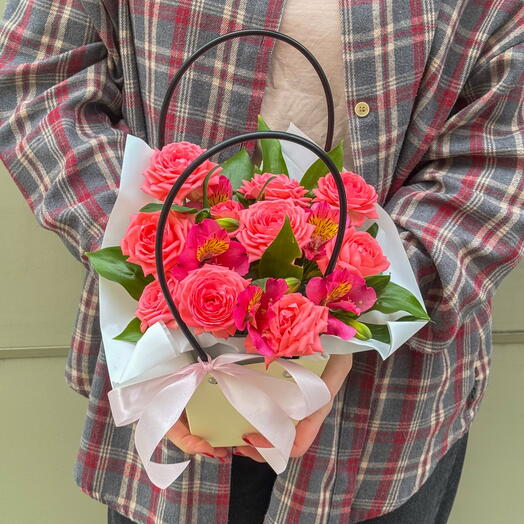 Композиция дофаминовая + сладкий подарок 🎁