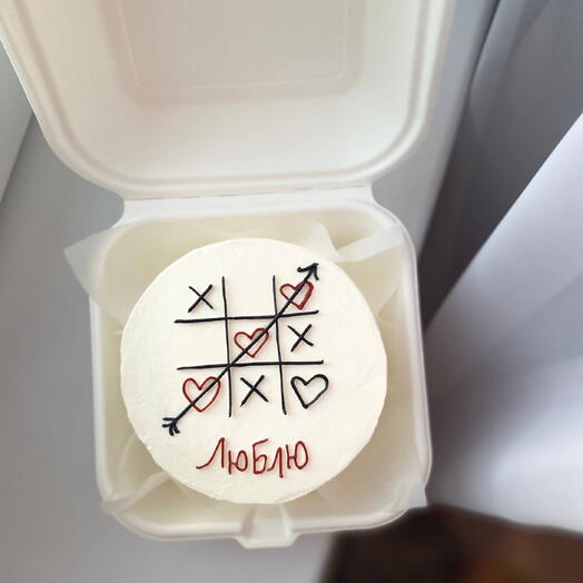 Бенто-торт «Люблю»