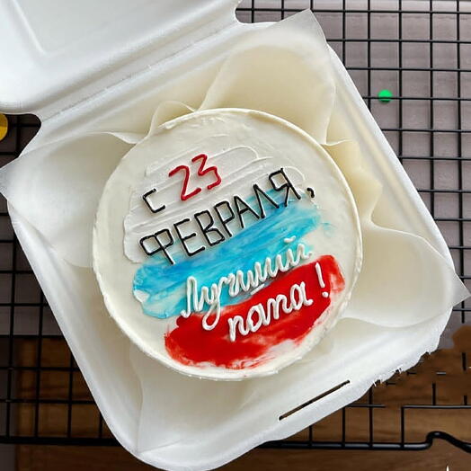 Бенто-торт 23 февраля
