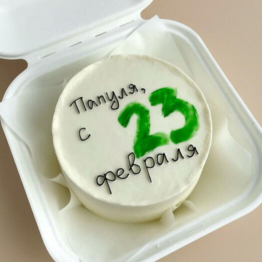 Бенто торт к 23 февраля ⭐️