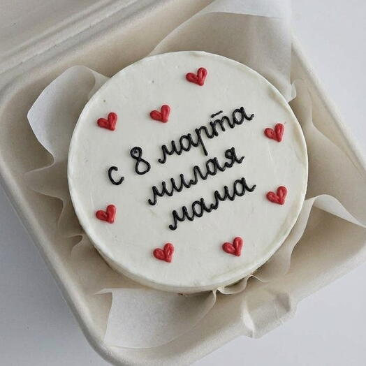 Бенто торт 8 марта маме мама