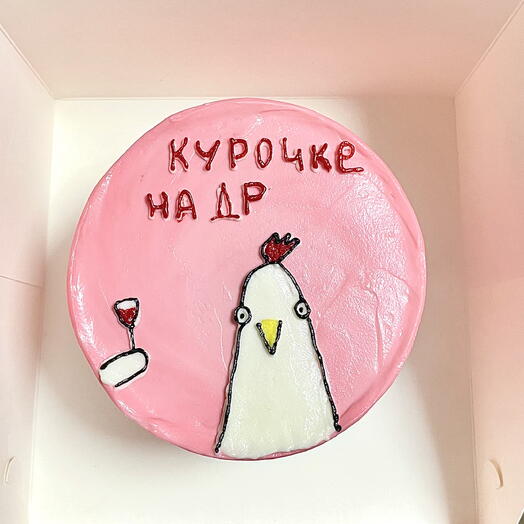 Бенто торт курочке на др