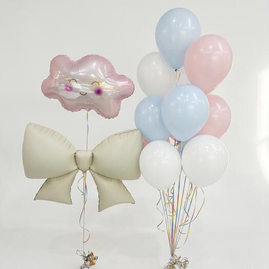 Набор шаров «Нежность в облаках»