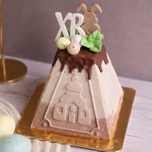 Ореховая пасха с соленой карамелью
