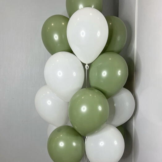 Фонтан из шаров 13шт