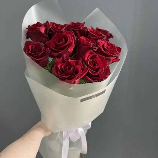Моно букет с розами