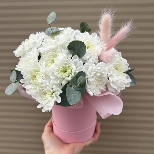 Коробка   из хризантемы 🌸