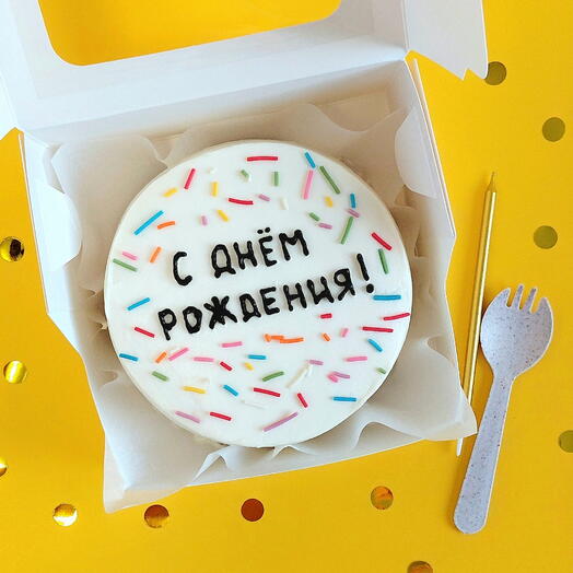Бенто-торт на день рождения, бенто-торт С днём рождения