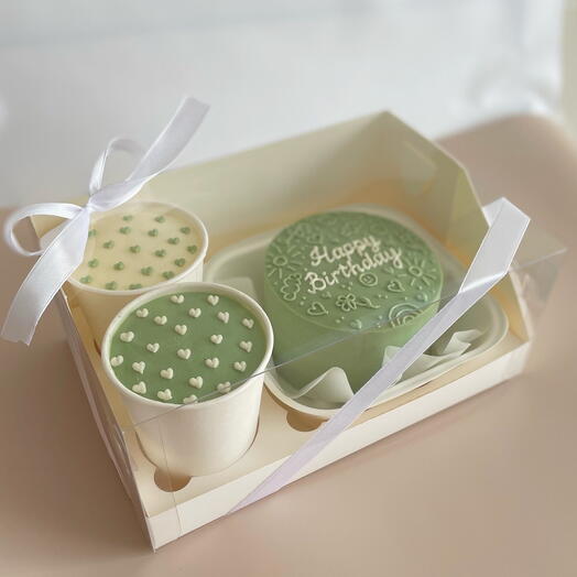 Набор бенто торт + cake to go