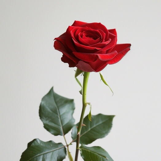 Красная российская роза 50 см 🌹 (по шт.)