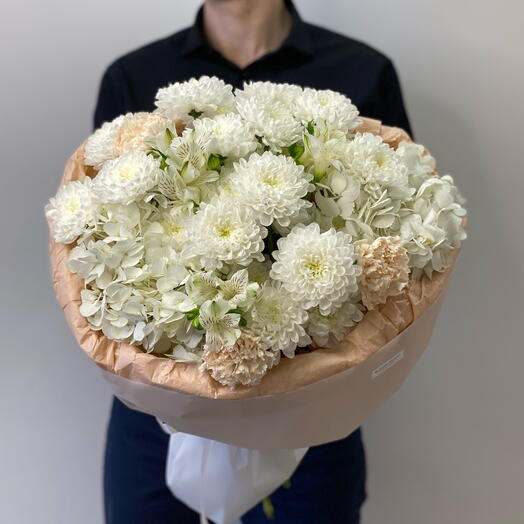 Пышный букет в персиковом оформлении☺️ Bloom room: большой выбор букетов в профиле магазина