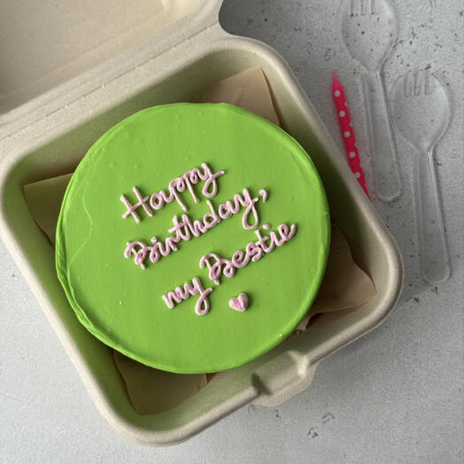Бенто торт happy birthday, my Bestie