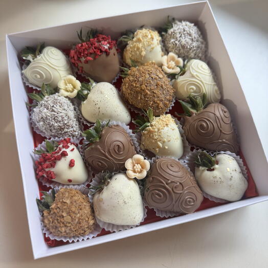Клубника в шоколаде 16